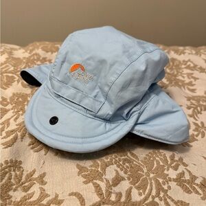 Lowe Alpine Gortex Classic Mountain Cap Hat in Baby Light Blue